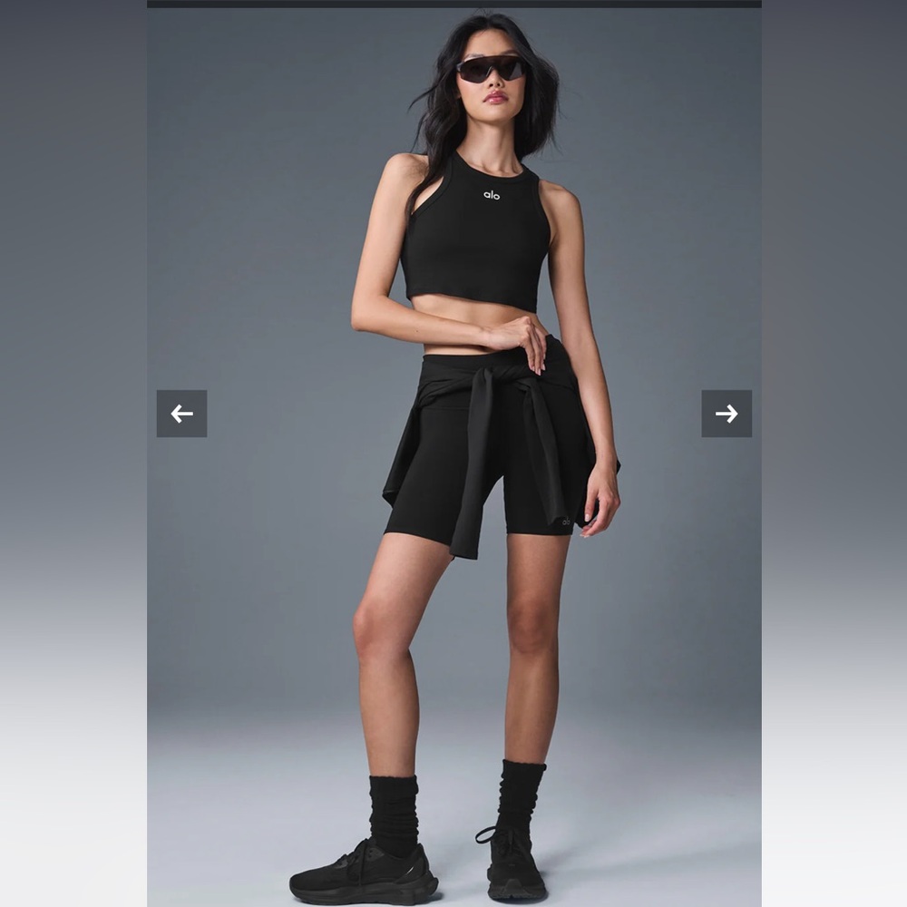 7" High-Waist Biker Short size XXS